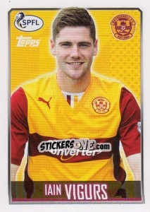 Cromo Iain Vigurs - Scottish Professional Football League 2013-2014 - Topps