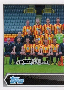 Sticker Team Photo - Scottish Professional Football League 2013-2014 n. 133 - Topps