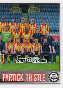 Figurina Team Photo - Scottish Professional Football League 2013-2014 - Topps