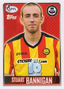 Sticker Stuart Hannigan - Scottish Professional Football League 2013-2014 - Topps