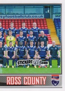 Cromo Team Photo - Scottish Professional Football League 2013-2014 - Topps