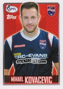 Sticker Mihael Kovacevic - Scottish Professional Football League 2013-2014 - Topps