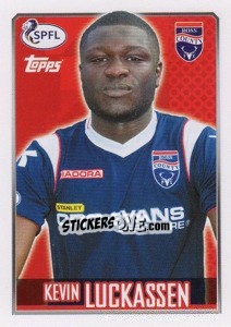 Sticker Kevin Luckassen - Scottish Professional Football League 2013-2014 n. 163 - Topps