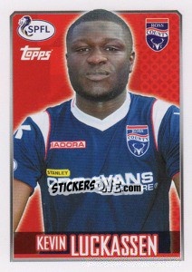 Cromo Kevin Luckassen - Scottish Professional Football League 2013-2014 - Topps