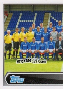 Sticker Team Photo - Scottish Professional Football League 2013-2014 - Topps