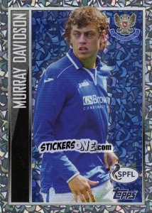 Cromo Murray Davidson (Star Player) - Scottish Professional Football League 2013-2014 - Topps