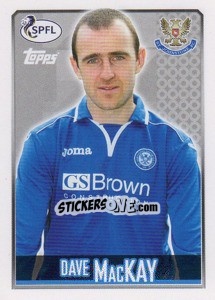 Figurina Dave MacKay - Scottish Professional Football League 2013-2014 - Topps