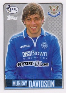 Sticker Murray Davidson - Scottish Professional Football League 2013-2014 - Topps