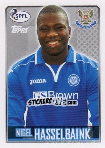 Sticker Nigel Hasselbaink - Scottish Professional Football League 2013-2014 n. 178 - Topps