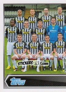 Sticker Team Photo - Scottish Professional Football League 2013-2014 - Topps