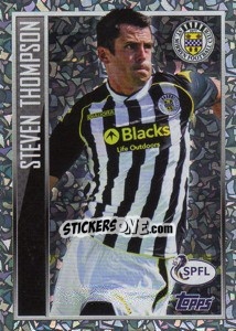 Cromo Steven Thompson (Star Player) - Scottish Professional Football League 2013-2014 - Topps