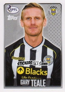 Sticker Gary Teale - Scottish Professional Football League 2013-2014 - Topps