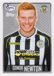 Sticker Conor Newton - Scottish Professional Football League 2013-2014 - Topps