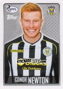 Sticker Conor Newton - Scottish Professional Football League 2013-2014 n. 194 - Topps
