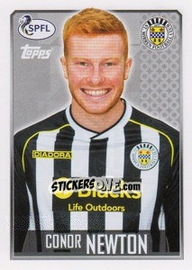 Cromo Conor Newton - Scottish Professional Football League 2013-2014 - Topps