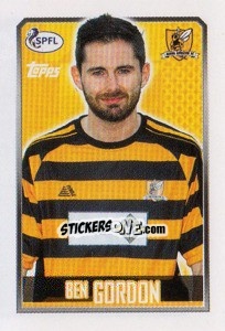 Sticker Ben Gordon - Scottish Professional Football League 2013-2014 n. 202 - Topps