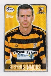 Sticker Stephen Simmons - Scottish Professional Football League 2013-2014 - Topps