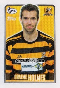 Sticker Graeme Holmes - Scottish Professional Football League 2013-2014 - Topps