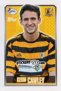 Sticker Kevin Cawley - Scottish Professional Football League 2013-2014 - Topps