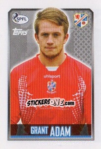 Sticker Grant Adam - Scottish Professional Football League 2013-2014 - Topps