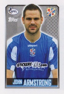 Cromo John Armstrong - Scottish Professional Football League 2013-2014 - Topps