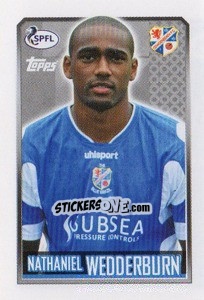 Sticker Nathaniel Wedderbirn - Scottish Professional Football League 2013-2014 n. 217 - Topps