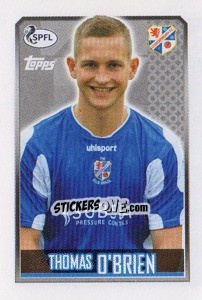 Sticker Thomas O'Brien - Scottish Professional Football League 2013-2014 n. 218 - Topps