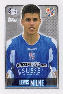 Figurina Lewis Milne - Scottish Professional Football League 2013-2014 - Topps