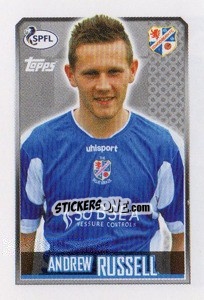 Cromo Andrew Russell - Scottish Professional Football League 2013-2014 - Topps