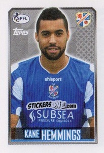 Cromo Kane Hemmings - Scottish Professional Football League 2013-2014 - Topps