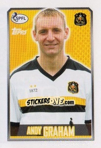 Figurina Andy Graham - Scottish Professional Football League 2013-2014 n. 229 - Topps