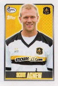 Sticker Scott Agnew - Scottish Professional Football League 2013-2014 - Topps