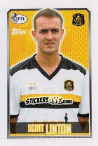 Sticker Scott Linton - Scottish Professional Football League 2013-2014 - Topps