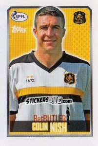 Sticker Colin Nish - Scottish Professional Football League 2013-2014 - Topps