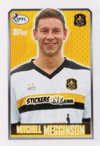 Sticker Mitchell Megginson - Scottish Professional Football League 2013-2014 - Topps
