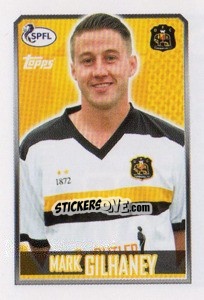Sticker Mark Gilhaney - Scottish Professional Football League 2013-2014 - Topps