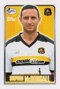 Sticker Steven McDougall - Scottish Professional Football League 2013-2014 - Topps