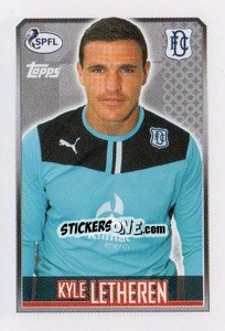 Sticker Kyle Letheren - Scottish Professional Football League 2013-2014 - Topps