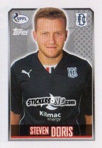 Cromo Steven Doris - Scottish Professional Football League 2013-2014 - Topps