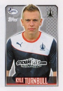 Cromo Kyle Turnbull - Scottish Professional Football League 2013-2014 - Topps