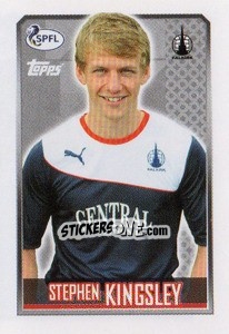 Sticker Stephen Kingsley - Scottish Professional Football League 2013-2014 - Topps