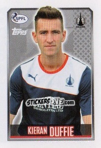 Sticker Kieran Duffie - Scottish Professional Football League 2013-2014 - Topps