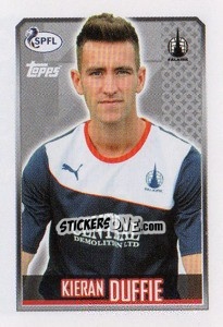 Sticker Kieran Duffie - Scottish Professional Football League 2013-2014 n. 260 - Topps