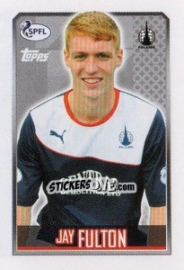 Cromo Jay Fulton - Scottish Professional Football League 2013-2014 - Topps