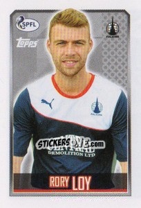 Sticker Rory Loy - Scottish Professional Football League 2013-2014 - Topps