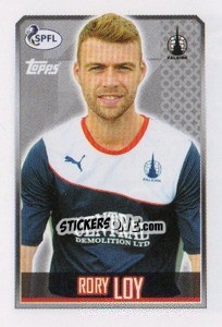 Sticker Rory Loy - Scottish Professional Football League 2013-2014 n. 266 - Topps