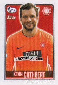 Sticker Kevin Cuthbert - Scottish Professional Football League 2013-2014 - Topps