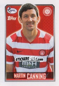 Sticker Martin Canning - Scottish Professional Football League 2013-2014 - Topps