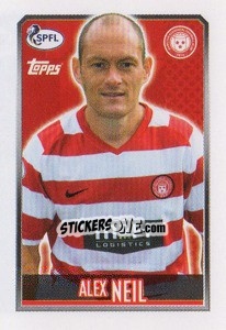 Sticker Alex Neil - Scottish Professional Football League 2013-2014 - Topps