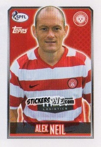 Cromo Alex Neil - Scottish Professional Football League 2013-2014 - Topps